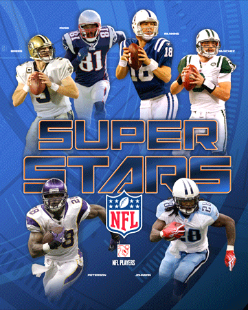 3D Lenticular NFL licensed artwork